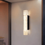 LumoMarble Outdoor Waterproof LED Wall Light Modern IP65 Stainless Steel — Small Medium Large