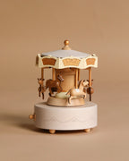 Wooden Carousel Music Box