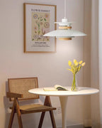 Scandinavian Dome Pendant Light Warm White Minimalist Dining Room Living Room — 3 Sizes