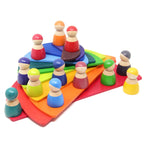 Grimm's Large Rainbow Stacker Bundle - Rainbow Stacking toy