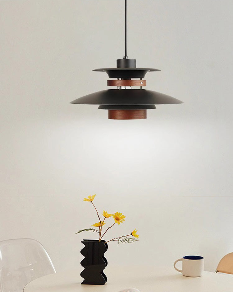 Scandinavian Dome Pendant Light Warm White Minimalist Dining Room Living Room — 3 Sizes