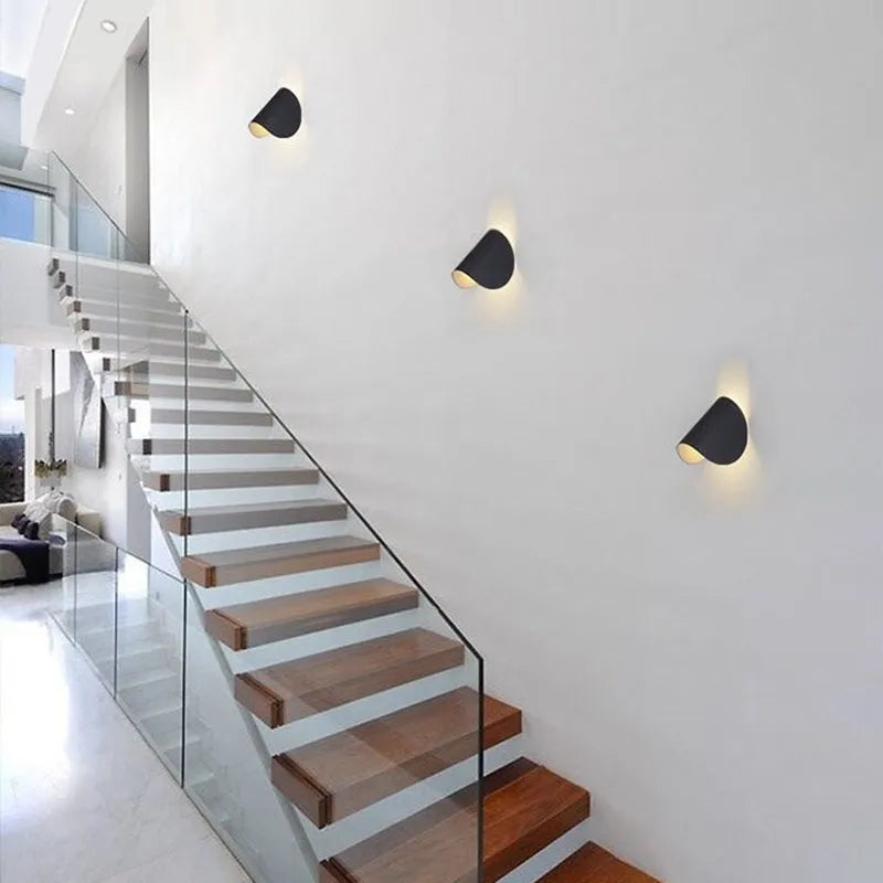 Myra LED Wall Reading Lamp – 360° Rotatable Bedside & Living Room Light