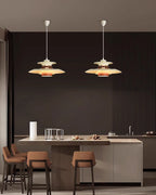 Scandinavian Dome Pendant Light Warm White Minimalist Dining Room Living Room — 3 Sizes