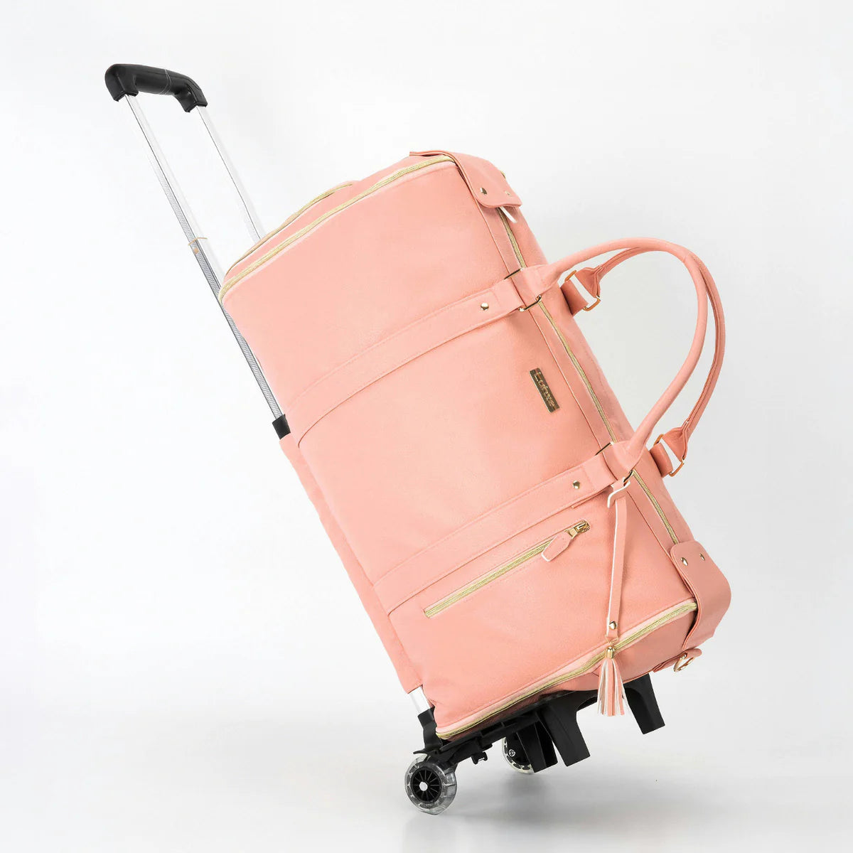 Amazirhub Foldable Garment Travel Bag with Wheels