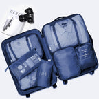 7-Piece Travel Packing Cubes Set – Suitcase Clothing Organizer Bags for Luggage, Mesh Packing Cubes & Travel Storage Bags