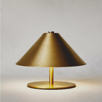 LumaPort Touch Glow Rechargeable Cordless LED Table Lamp Bedside Warm Ambient