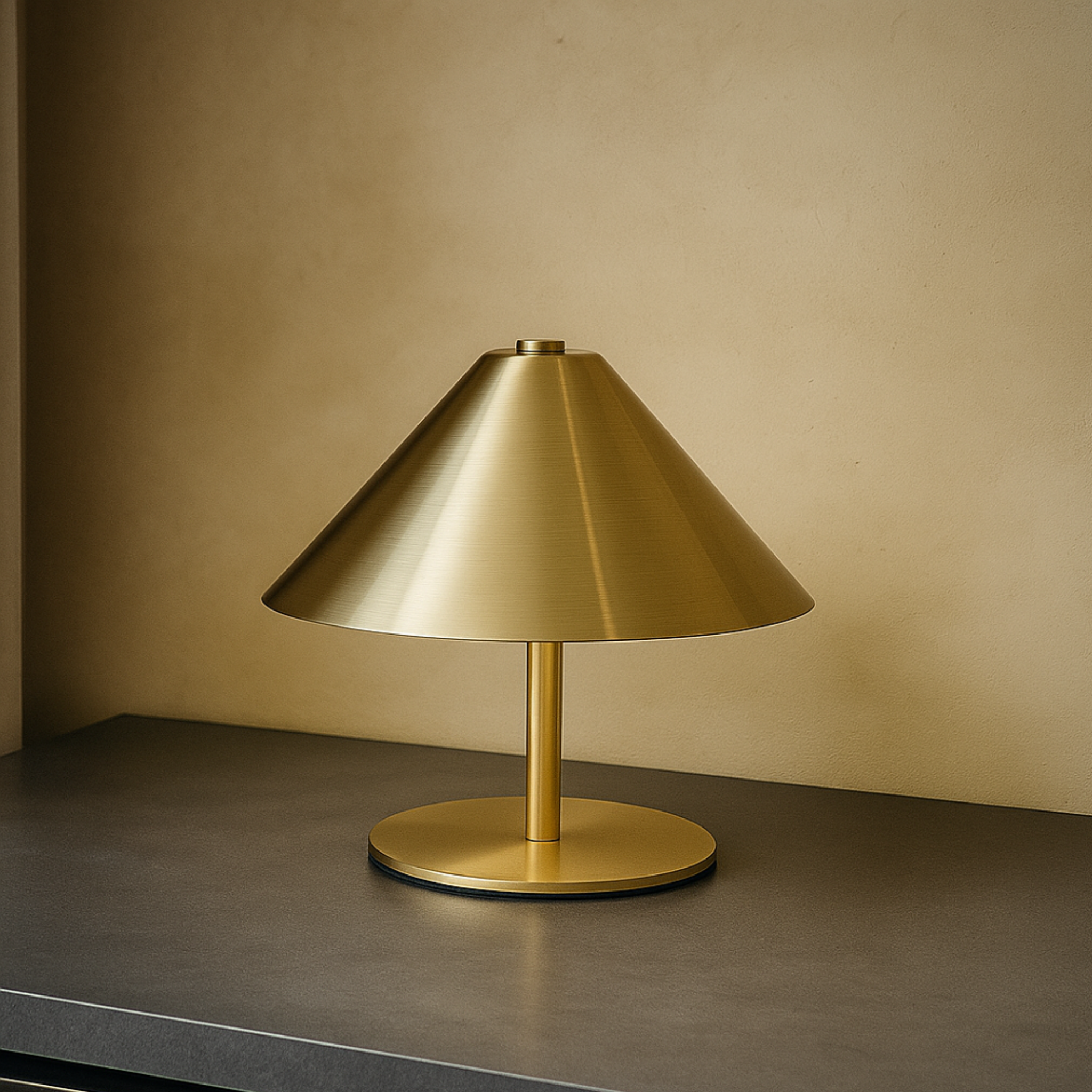 LumaPort Touch Glow Rechargeable Cordless LED Table Lamp Bedside Warm Ambient