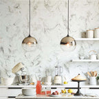 Brina Frosted Balloon Pendant Light Gradient