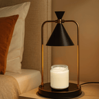 Retro Candle Warmer Lamp Dimmable Wax Melt Electric LED Lamp Home Bedroom Decor