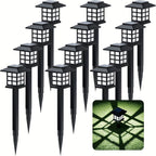Solar Pathway Lights Waterproof Auto On-Off LED Outdoor Garden Patio IP44 — 6, 12 & 24-Pack