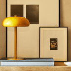 Essence Rechargeable Touch Table Lamp Portable Bedside Dining Cafe — White Black Wine Red Yellow