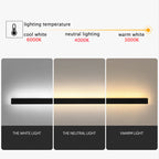 Silex Modern Linear Outdoor Wall Light