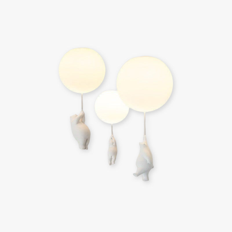 Bear Balloon Ceiling /Pendant Light