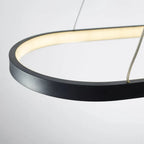 Junel Minimalist Oval Interior Hanging Pendant Light