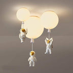 Aria Astronaut Balloon Flush Mount Ceiling Light, L 20/25/30/35cm
