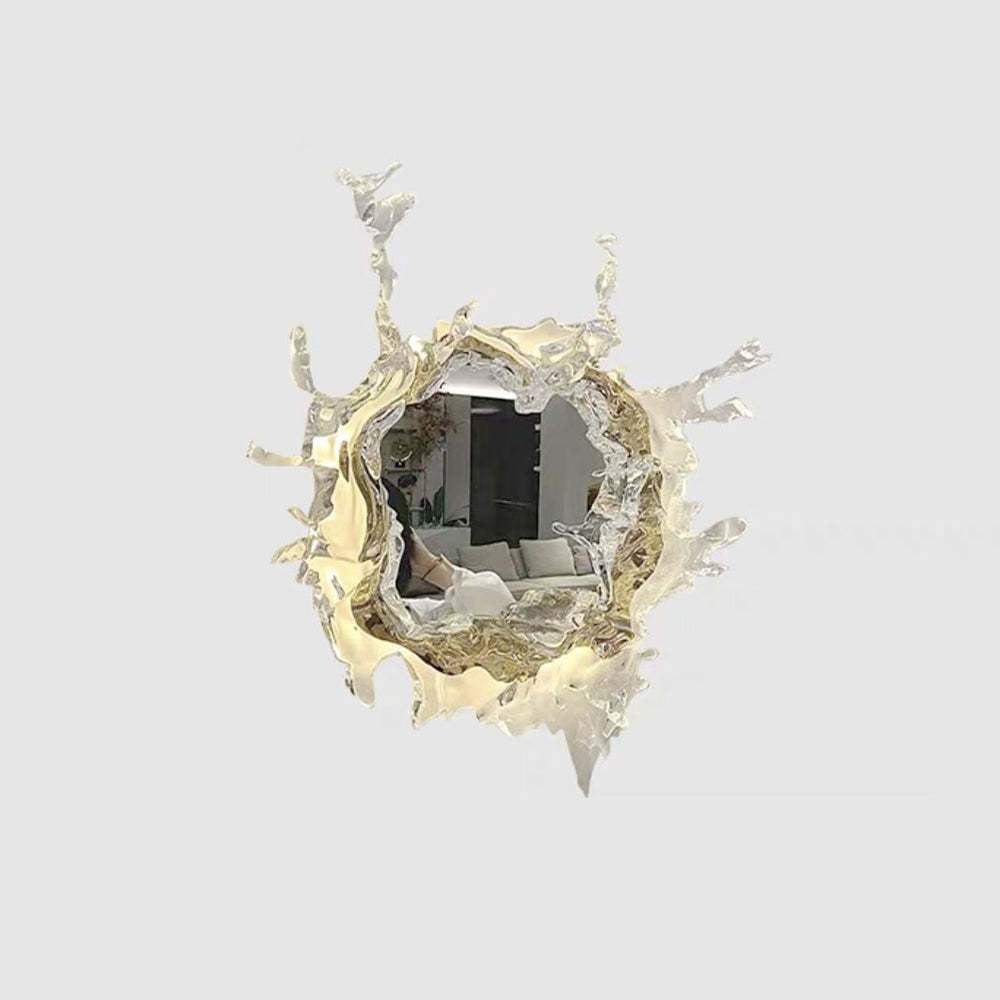 Kristy Water Ripple Mirror Wall Lamp – Elegant Reflective Lighting