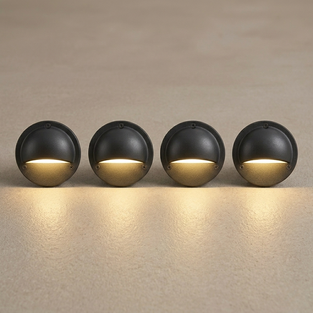 Low Voltage LED Deck Step Lights Warm White 2700K IP65 Outdoor Stair Lighting — 4, 6, 10 & 12-Pack