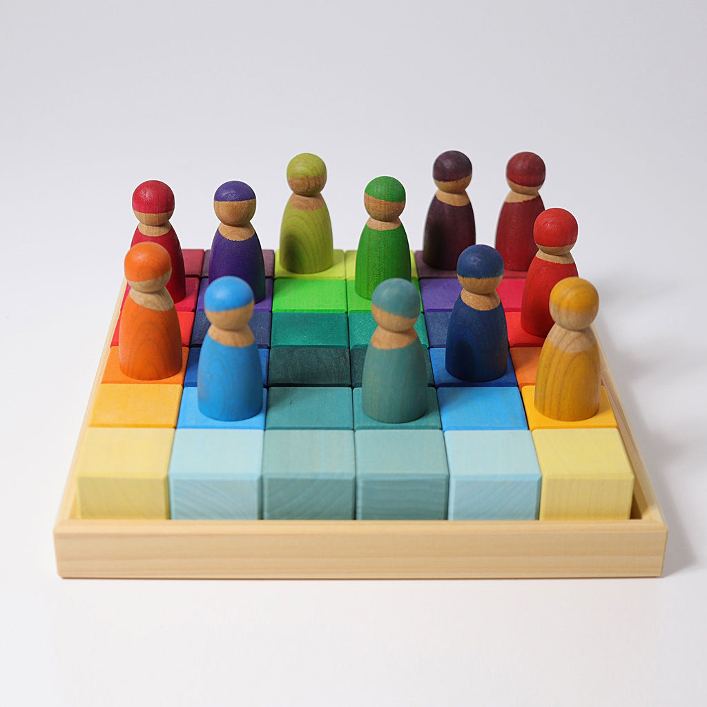 Grimm's Mosaic Rainbow 36 Pieces