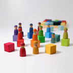 Grimm's Mosaic Rainbow 36 Pieces