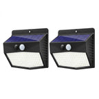 Solar Wall Mount Security Light Motion Sensor 3 Modes IP65 Outdoor — 2, 4, 6 & 8-Pack