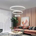 Zin Modern Ring Pendant Light, 2/3/4 Rings