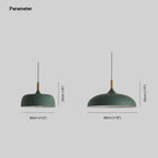 Aria  Modern Pendant Light Dome Macaron  Dining Room