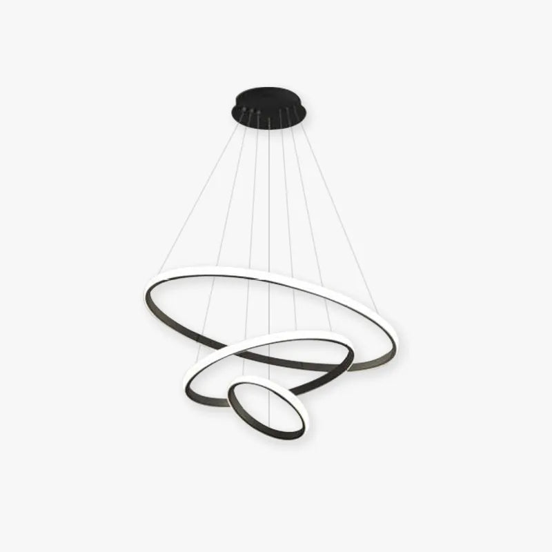 Zin Modern Ring Pendant Light, 2/3/4 Rings