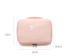 ravel Makeup Bag Organizer with Compartments & Brush Holder