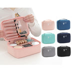 ravel Makeup Bag Organizer with Compartments & Brush Holder
