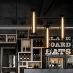 Minimalist Bar Wall Sconce Hardwired LED Indoor Bedroom Living Room — Vertical Horizontal