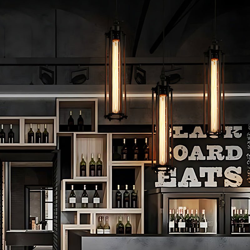 Minimalist Bar Wall Sconce Hardwired LED Indoor Bedroom Living Room — Vertical Horizontal