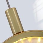 Kristy Morden Spherical Metal Pendant Light, Gold