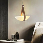 Yuanbao Nordic Glass Pendant Light Minimalist Bedside Dining Room Restaurant — Single & 3-Light
