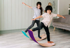 Large Wooden Balance Board (With Coloured Felt)