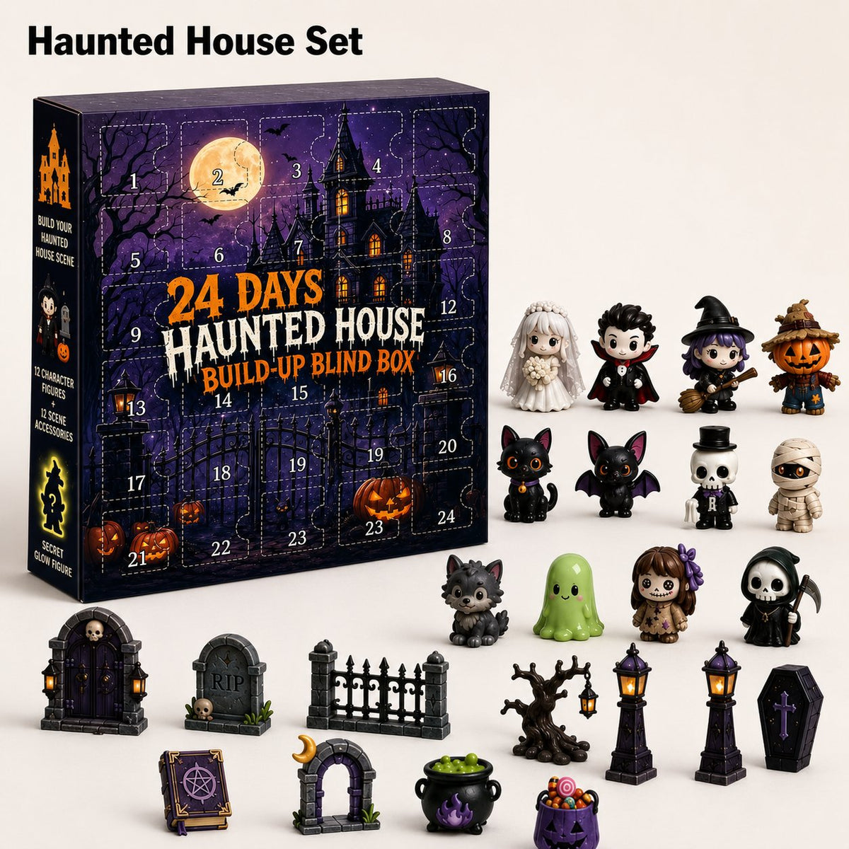 24 Days Halloween Mystery Countdown Collection