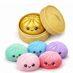 4" Mystery Squishy Dumpling - Assorted Colors