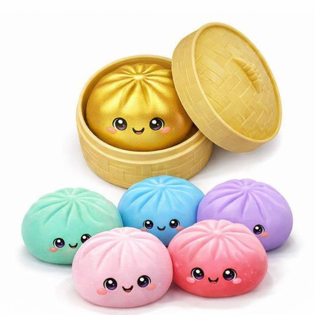 4" Mystery Squishy Dumpling - Assorted Colors