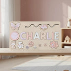 Toddlers Personalized Wooden Puzzle