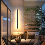 Vynn Modern Linear Outdoor Wall Lamp