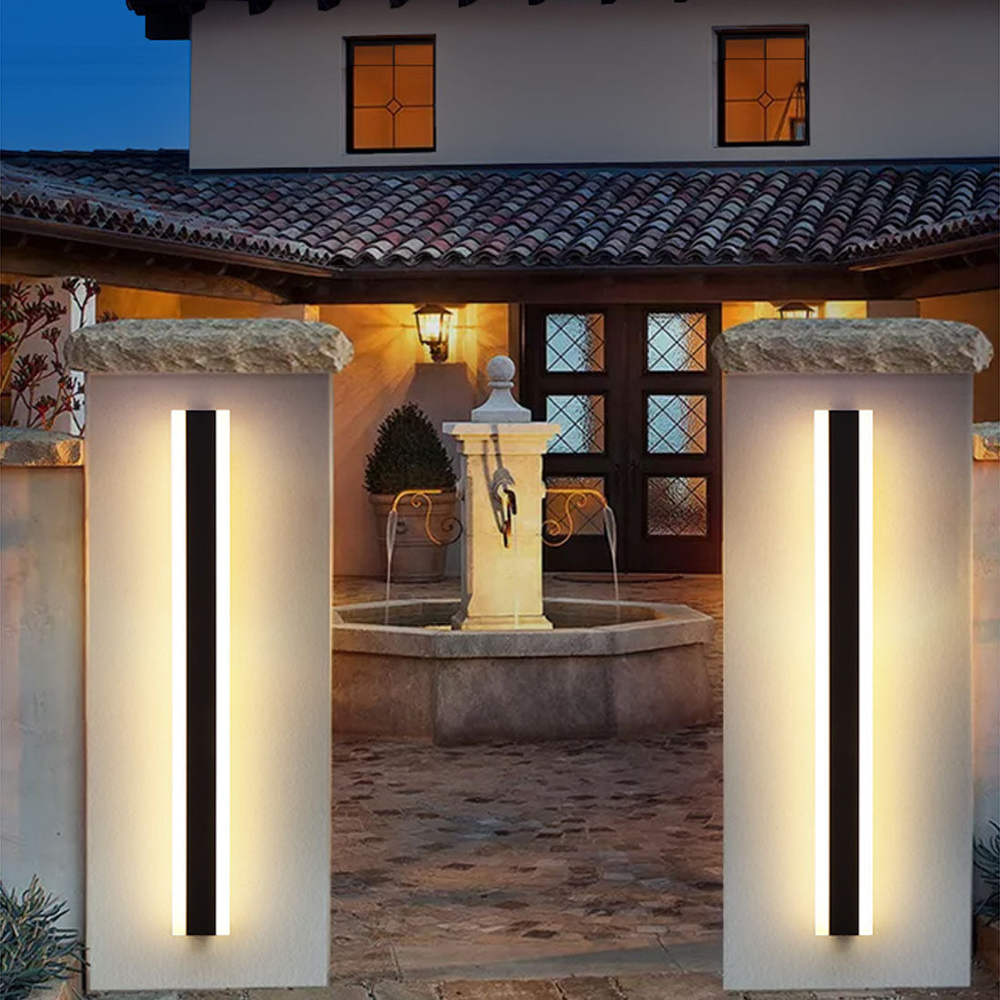 Nexa Symmetrical Outdoor Wall Lamp