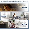3-Blade Indoor Outdoor Ceiling Fan with LED Light Dimmable Remote IP44 Patio Gazebo — 42 to 52 Inch