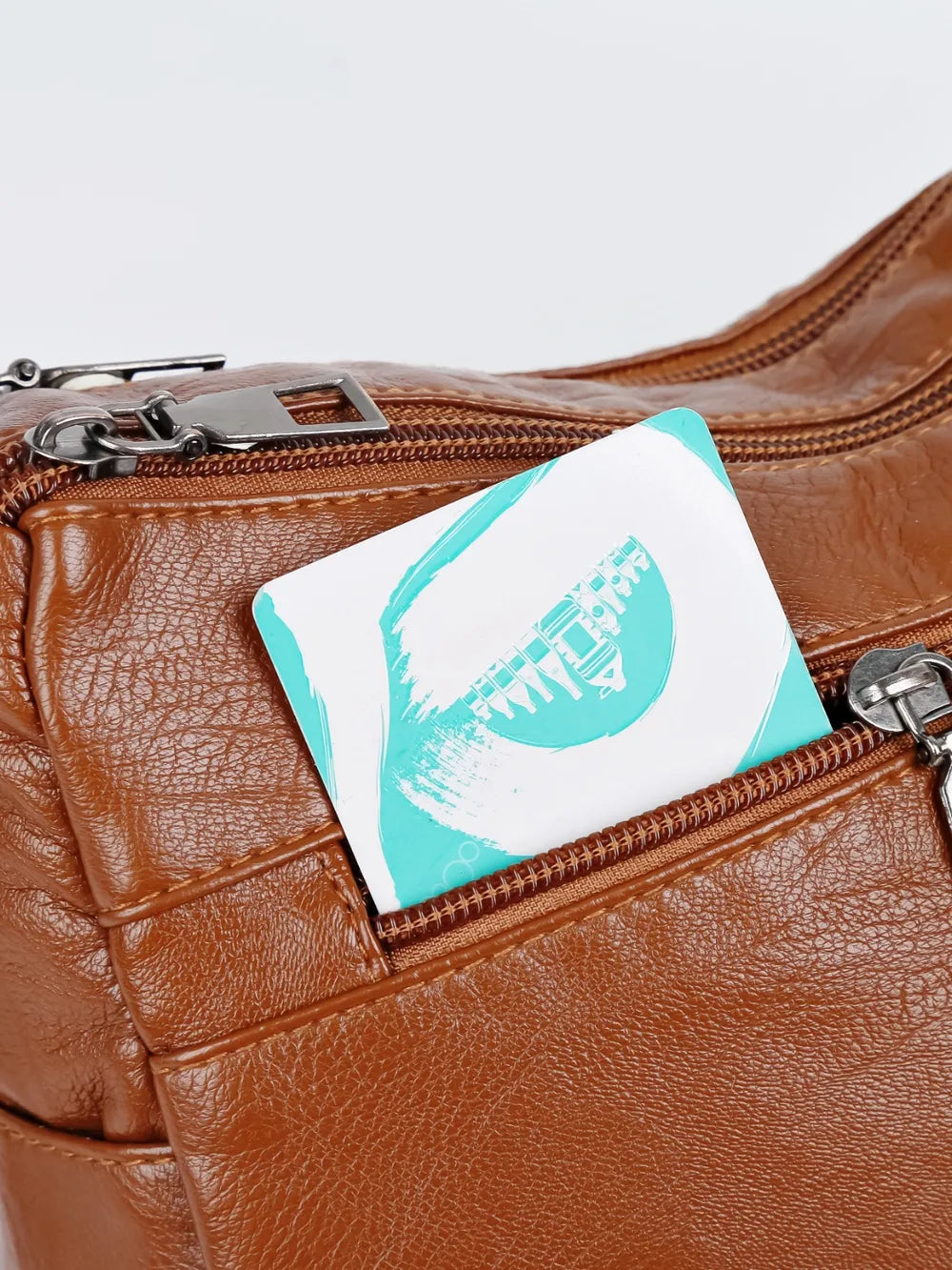 Sac porté épaule en cuir à bandoulière réglable