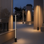 LumoPath LED lawn light modern waterproof outdoor pathway garden driveway — 29 to 49 inch