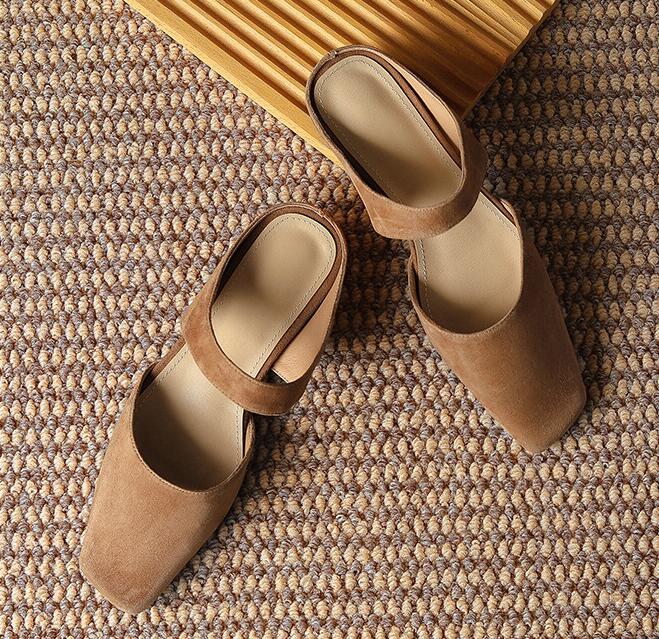 Women's Flat Mules | Retro Slip-On Slides