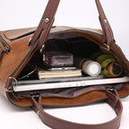 Aurelle Retro Large Capacity Shoulder Bag