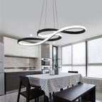 Durell Musical Note Pendant Light, Black & Gold