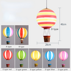 Aria Creative Colorful Balloon Pendant Light, Bedroom