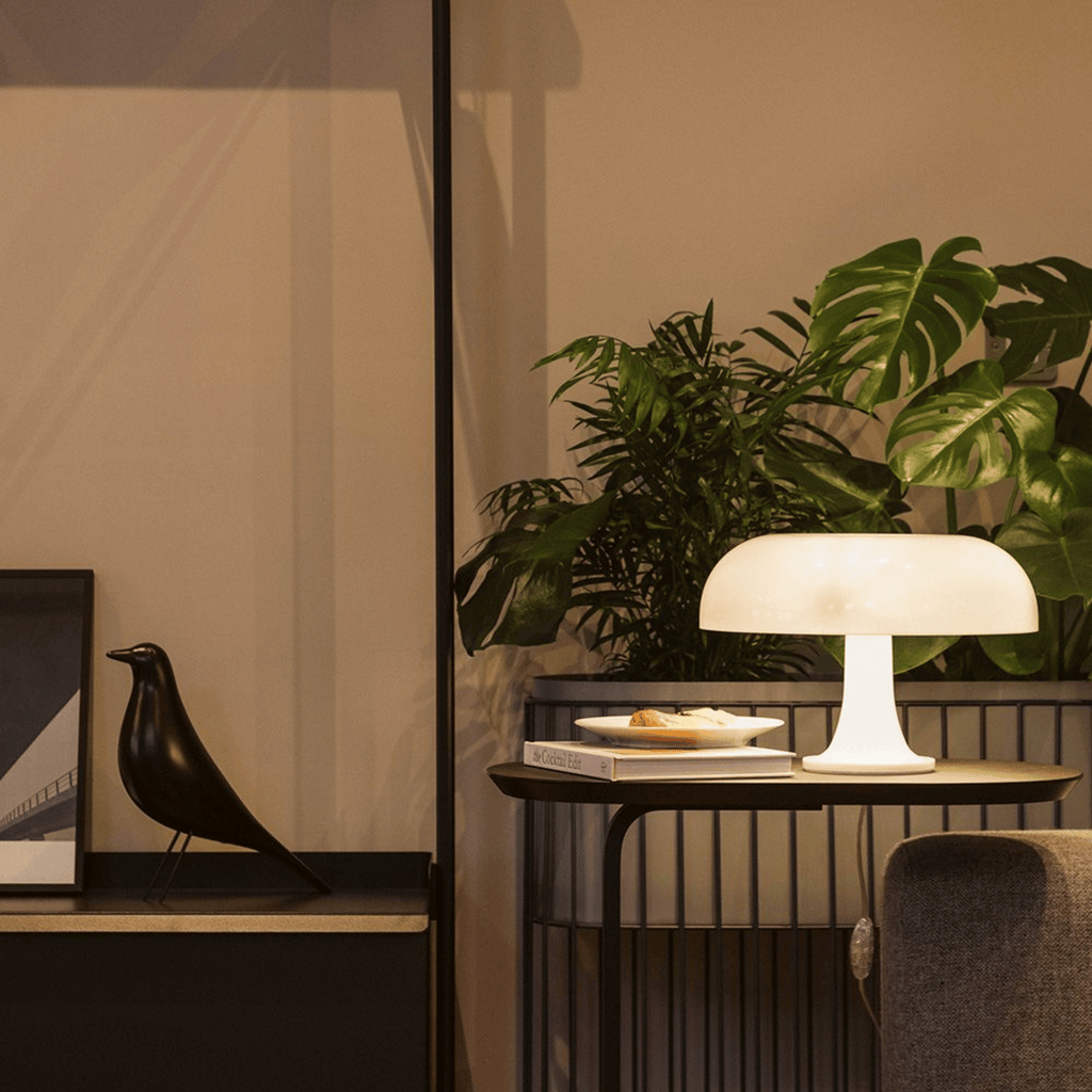 Retro Bedside Table Lamp Warm Ambient LED Living Room Decorative