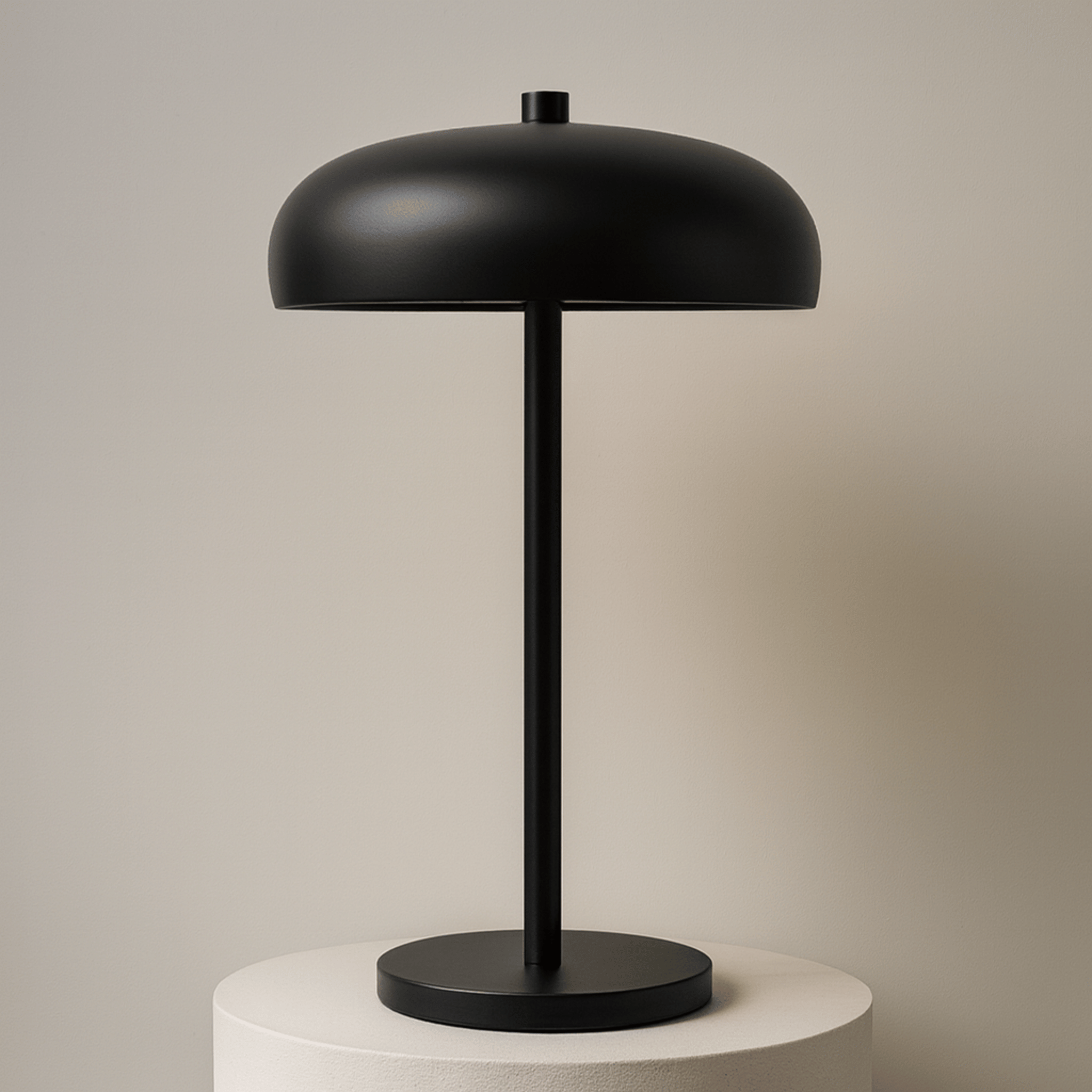 Essence Rechargeable Touch Table Lamp Portable Bedside Dining Cafe — White Black Wine Red Yellow
