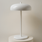 Essence Rechargeable Touch Table Lamp Portable Bedside Dining Cafe — White Black Wine Red Yellow